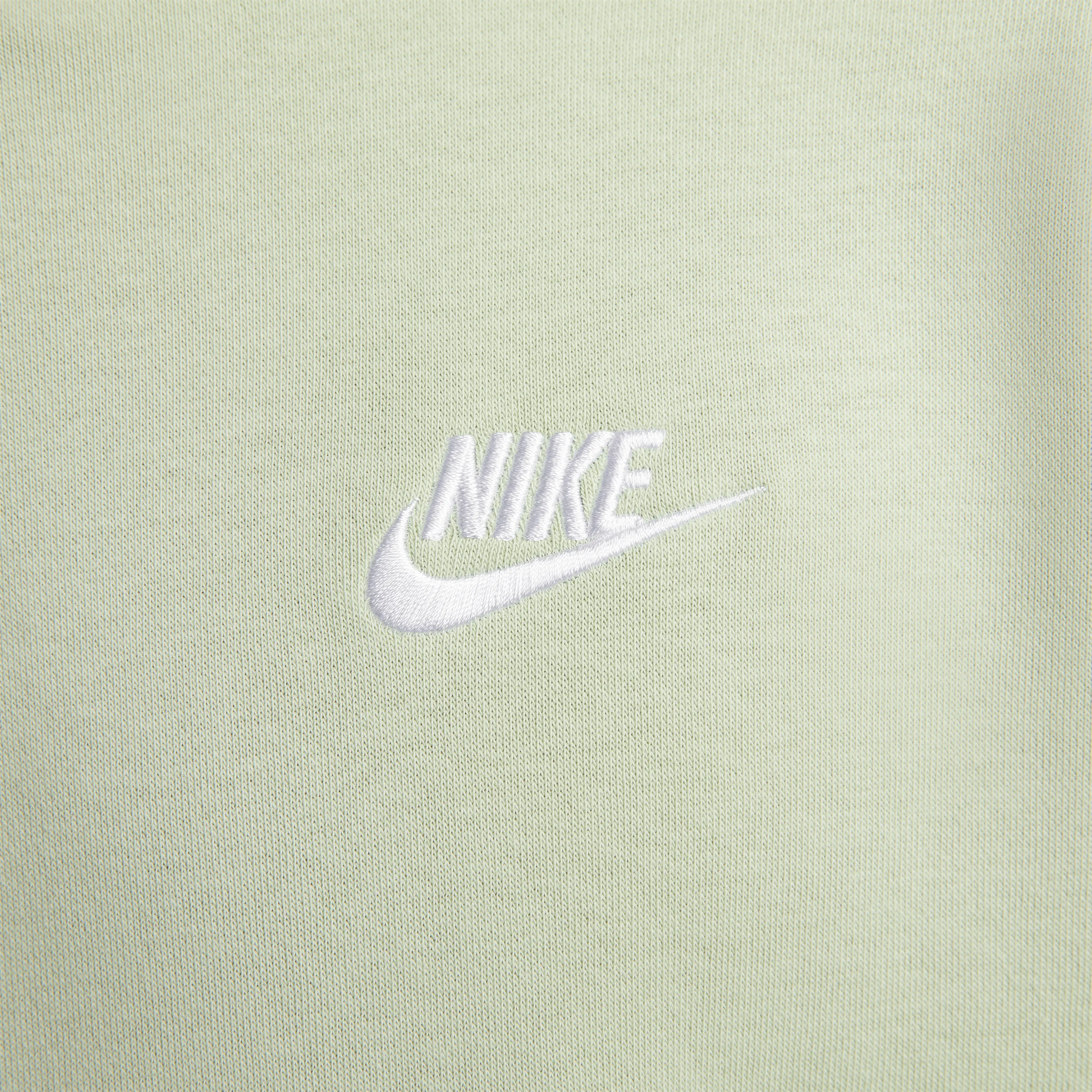 Nike - Men's Sweatpants,Women's Sweatpants,Jogger Sweatpants,Fleece Lined Sweatpants,Tapered Sweatpants Men,Custom Logo Sweatpants,Organic Cotton Sweatpants,Plus Size Women's Sweatpants Women - Club Pullover Hoodie - Honeydew/White