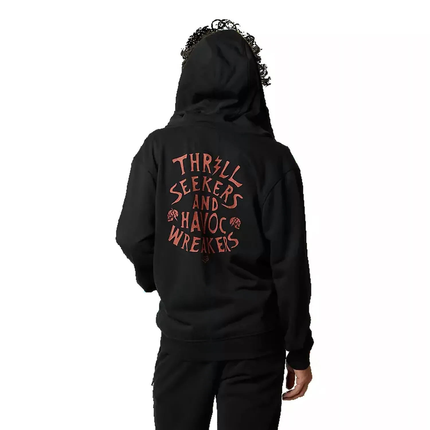 No Contest Zip Fleece In Black