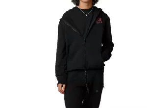 No Contest Zip Fleece In Black