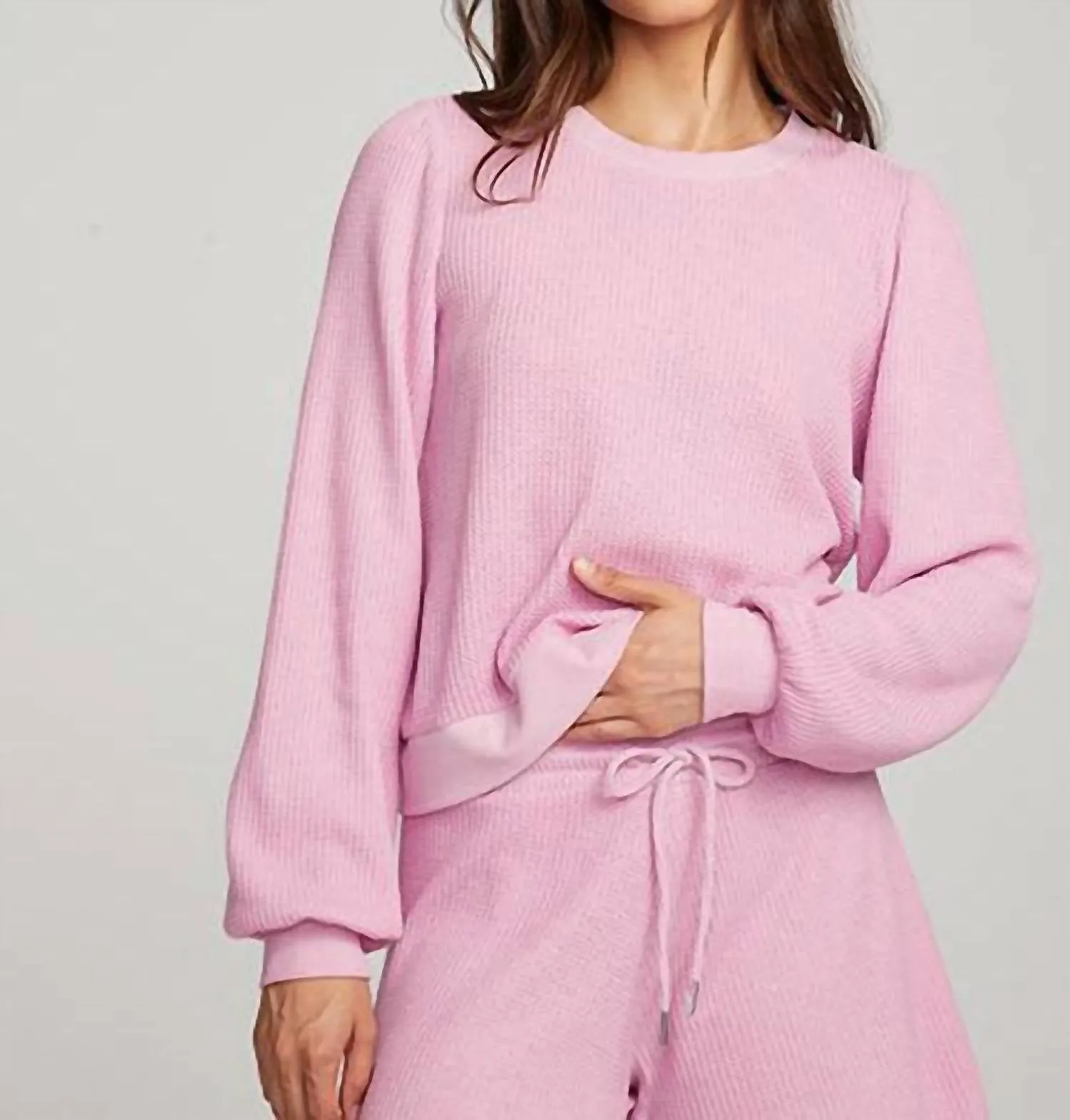 Owlsey Pullover In Pink
