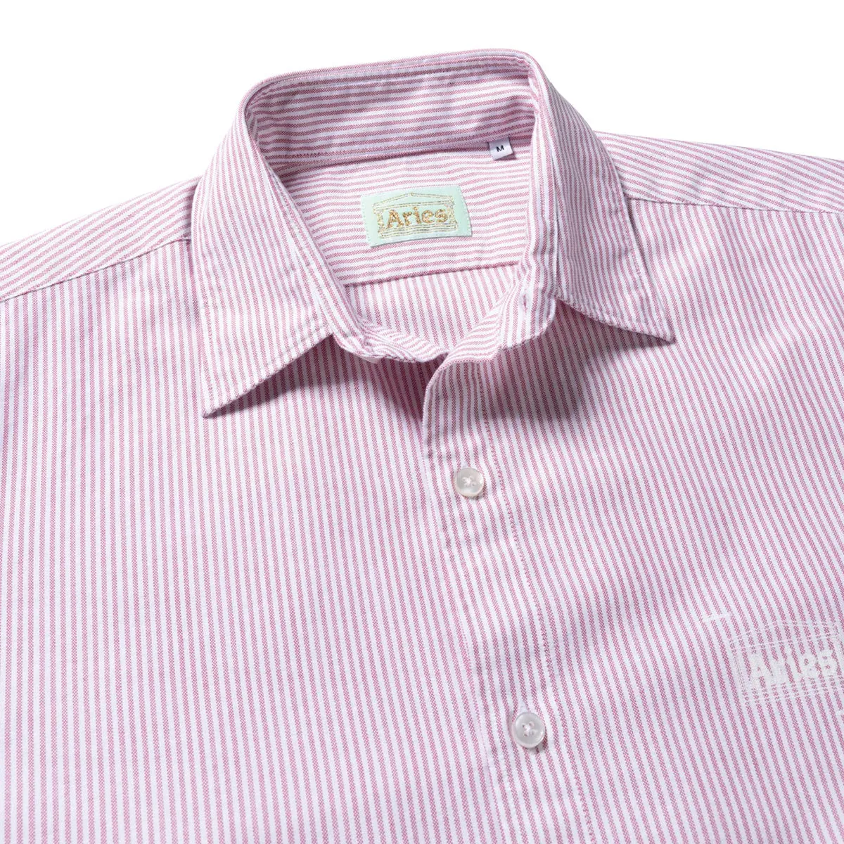 Oxford Stripe Shirt 'Red'