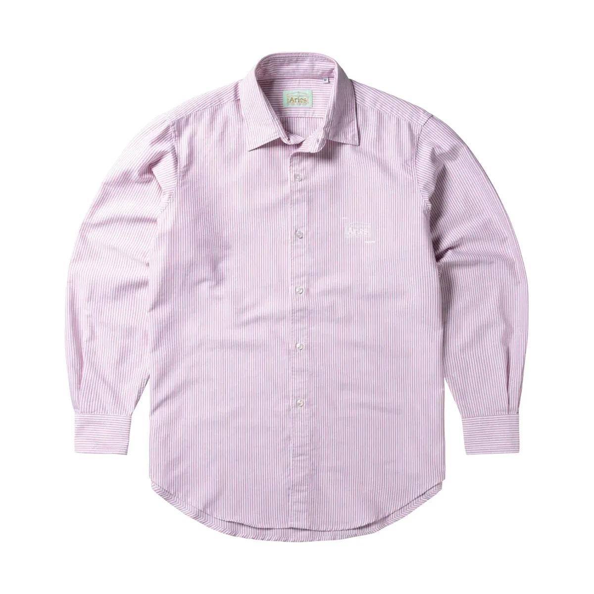 Oxford Stripe Shirt 'Red'
