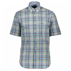 Paul & Shark Checked Short Sleeved Shirt