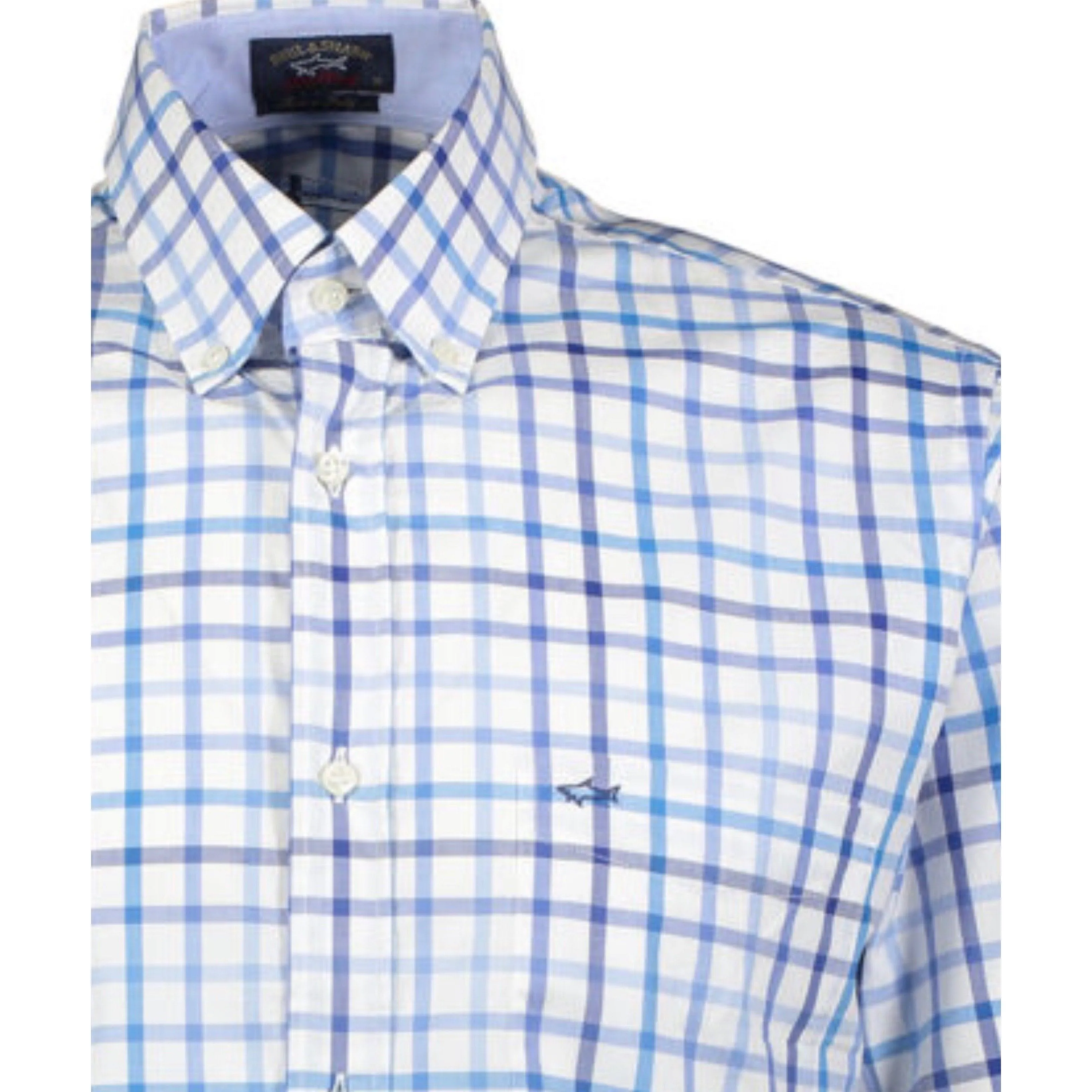 Paul & Shark Slim Fit Embroidered Logo Shirt