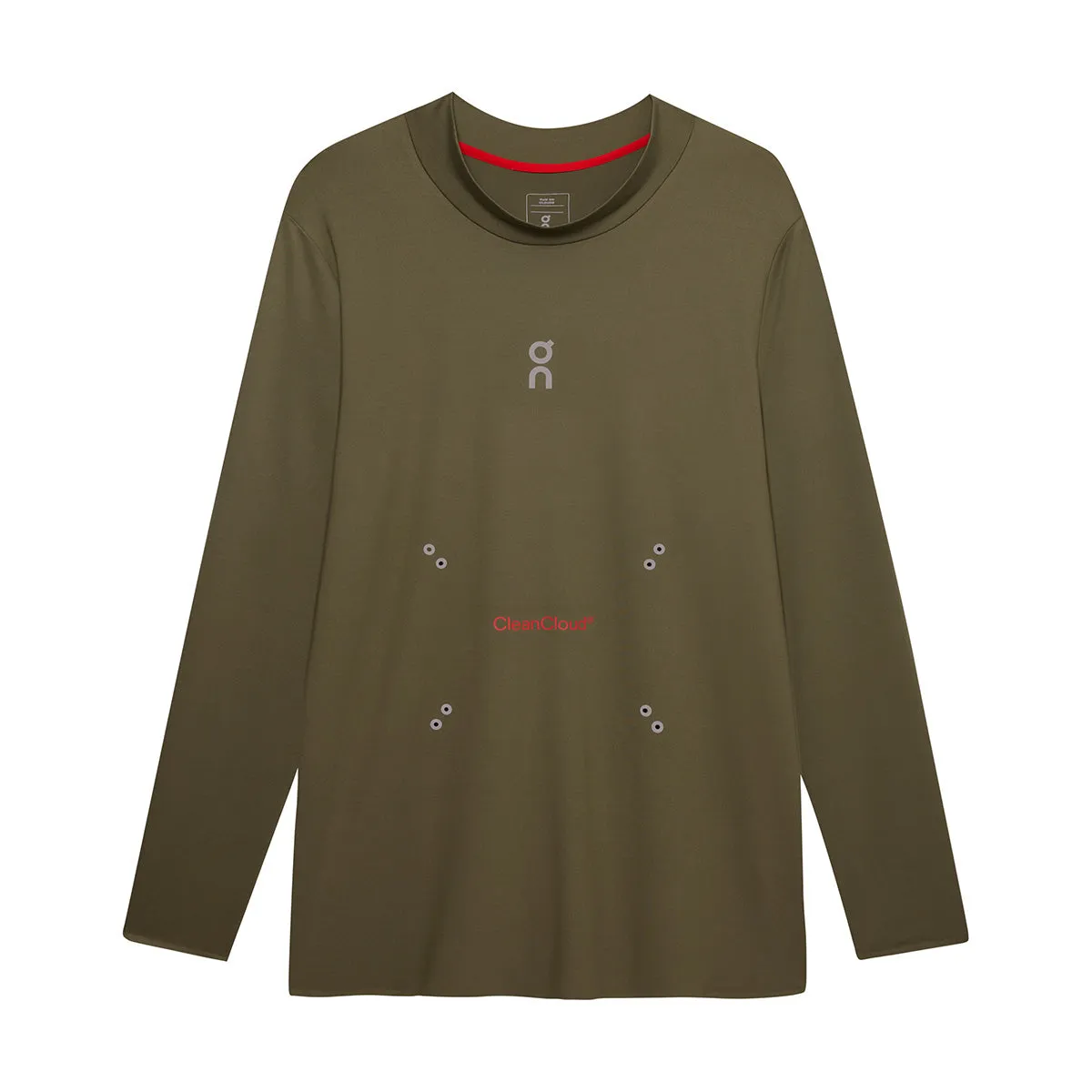   PLEASURES   The LOOP Running Supply L/S Tee 'Olive'