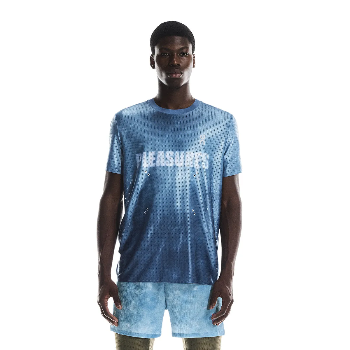   PLEASURES   The LOOP Running Supply Pace Tee 'Nile'