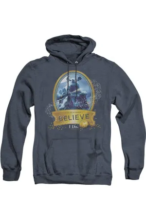 Polar Express True Believer Adult Heather Hoodie / Hooded Sweatshirt