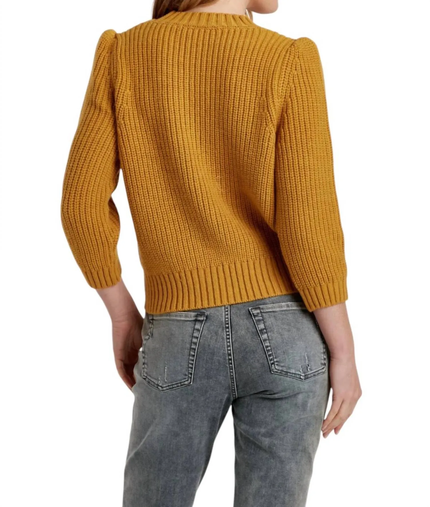 Priya Sweater In Ochre