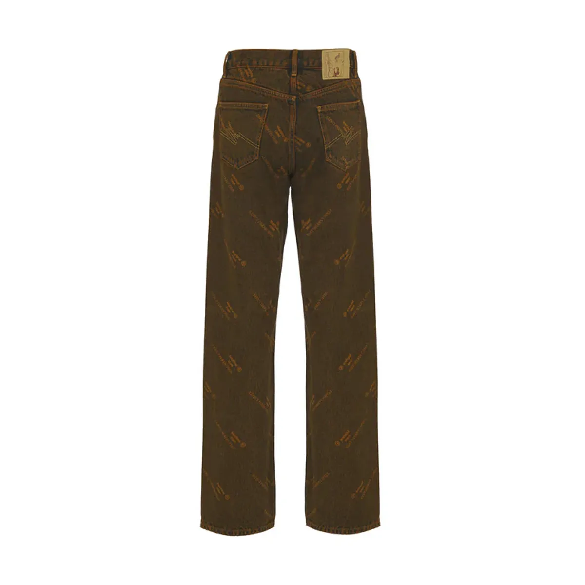 Relaxed Fit Jeans 'Orange Laser'