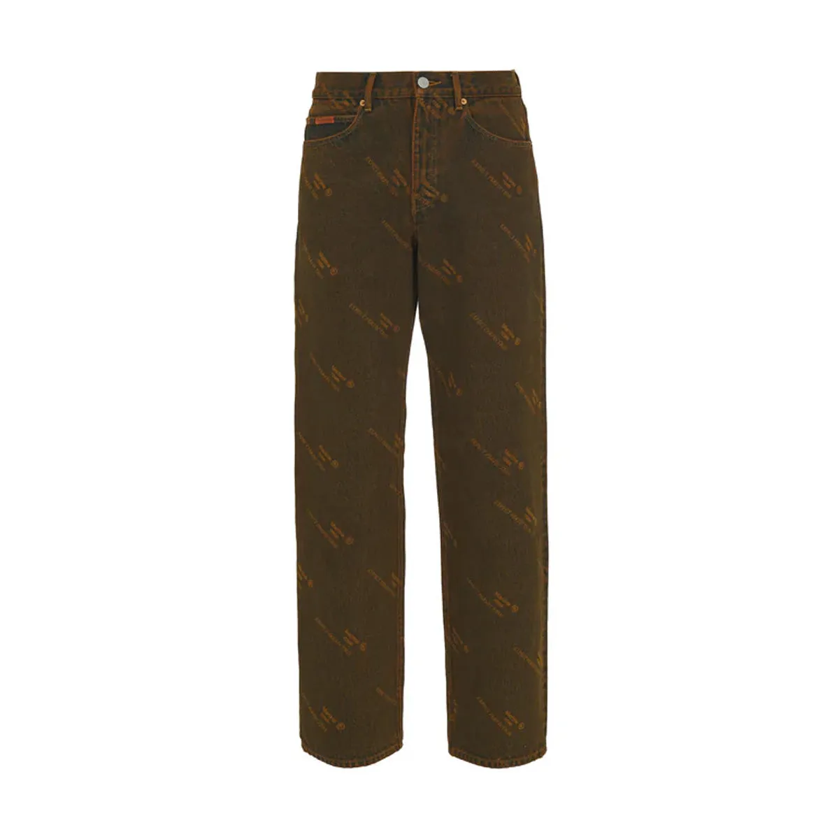 Relaxed Fit Jeans 'Orange Laser'