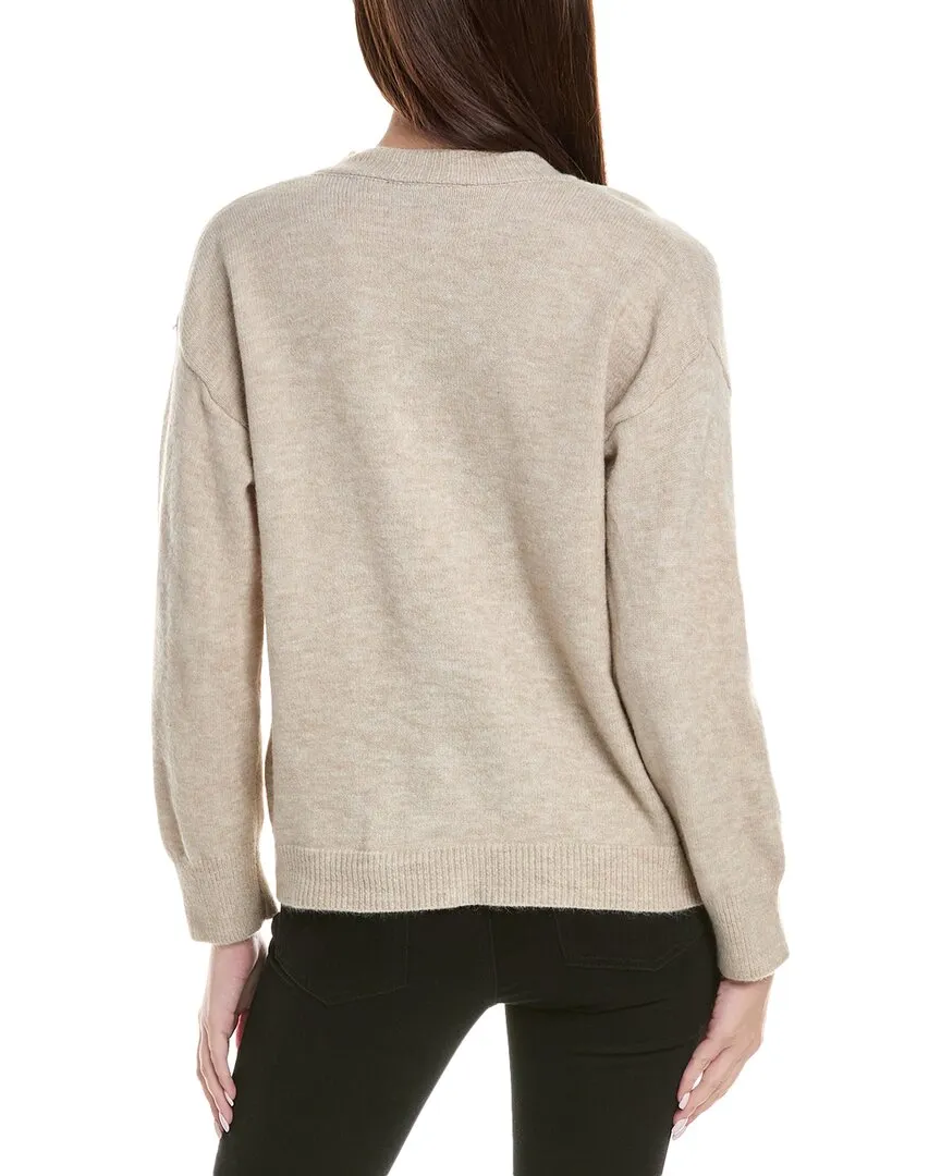 REVERIEE Wool-Blend Cardigan