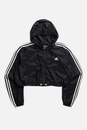 Rework Adidas Crop Track Jacket - XL