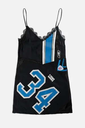 Rework Detroit Lions NFL Lace Dress - S
