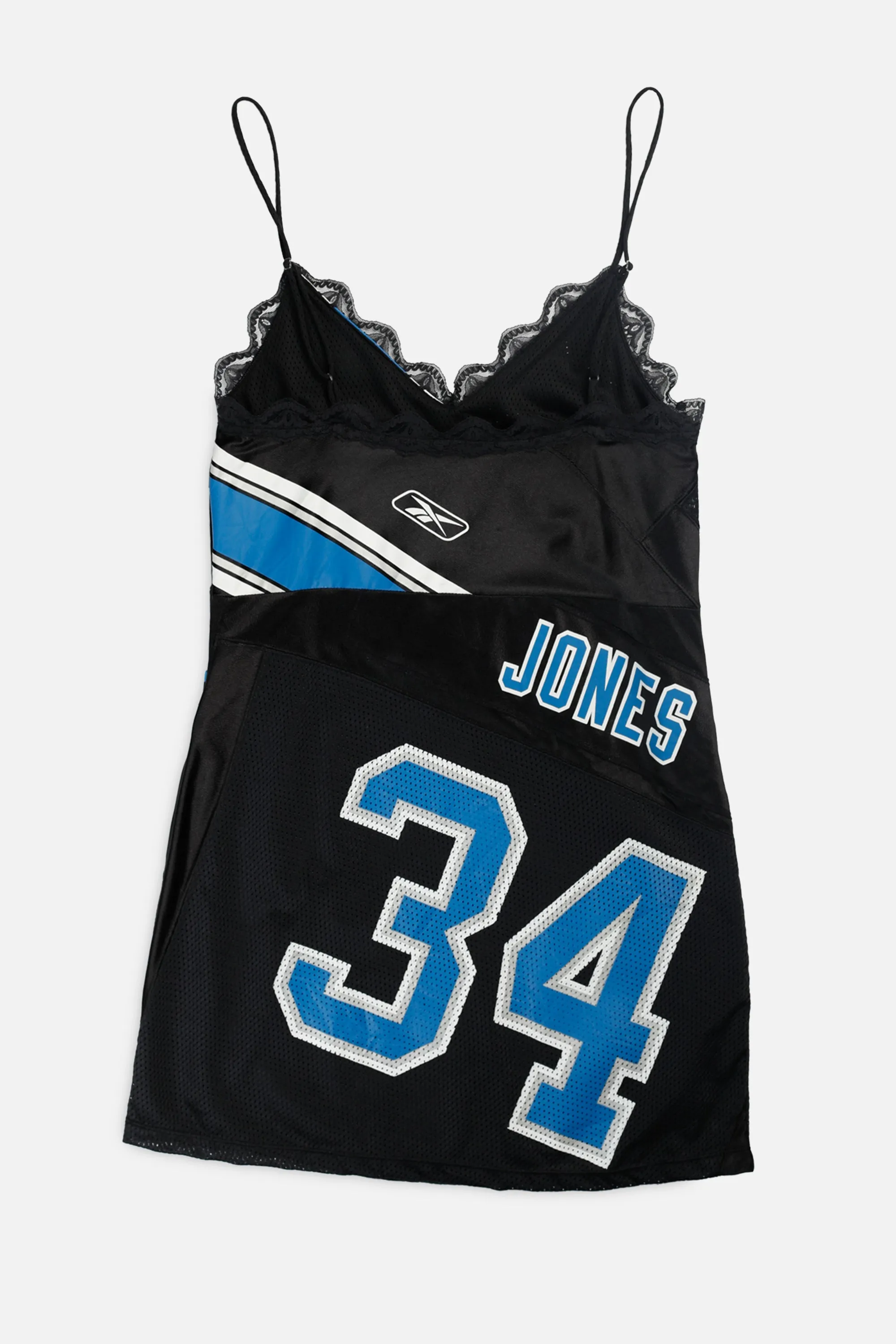 Rework Detroit Lions NFL Lace Dress - S