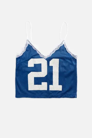 Rework Indianapolis Colts Lace Tank - S