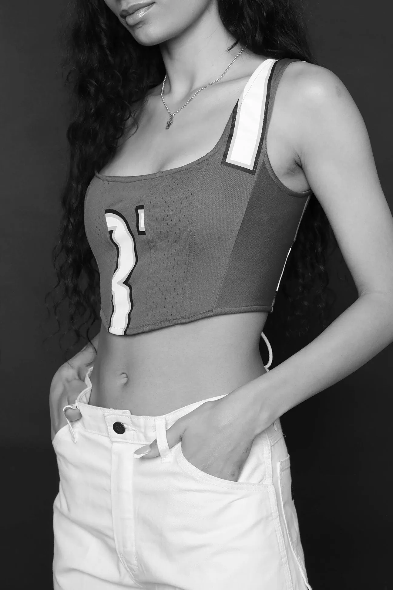 Rework Jersey Corset - XL
