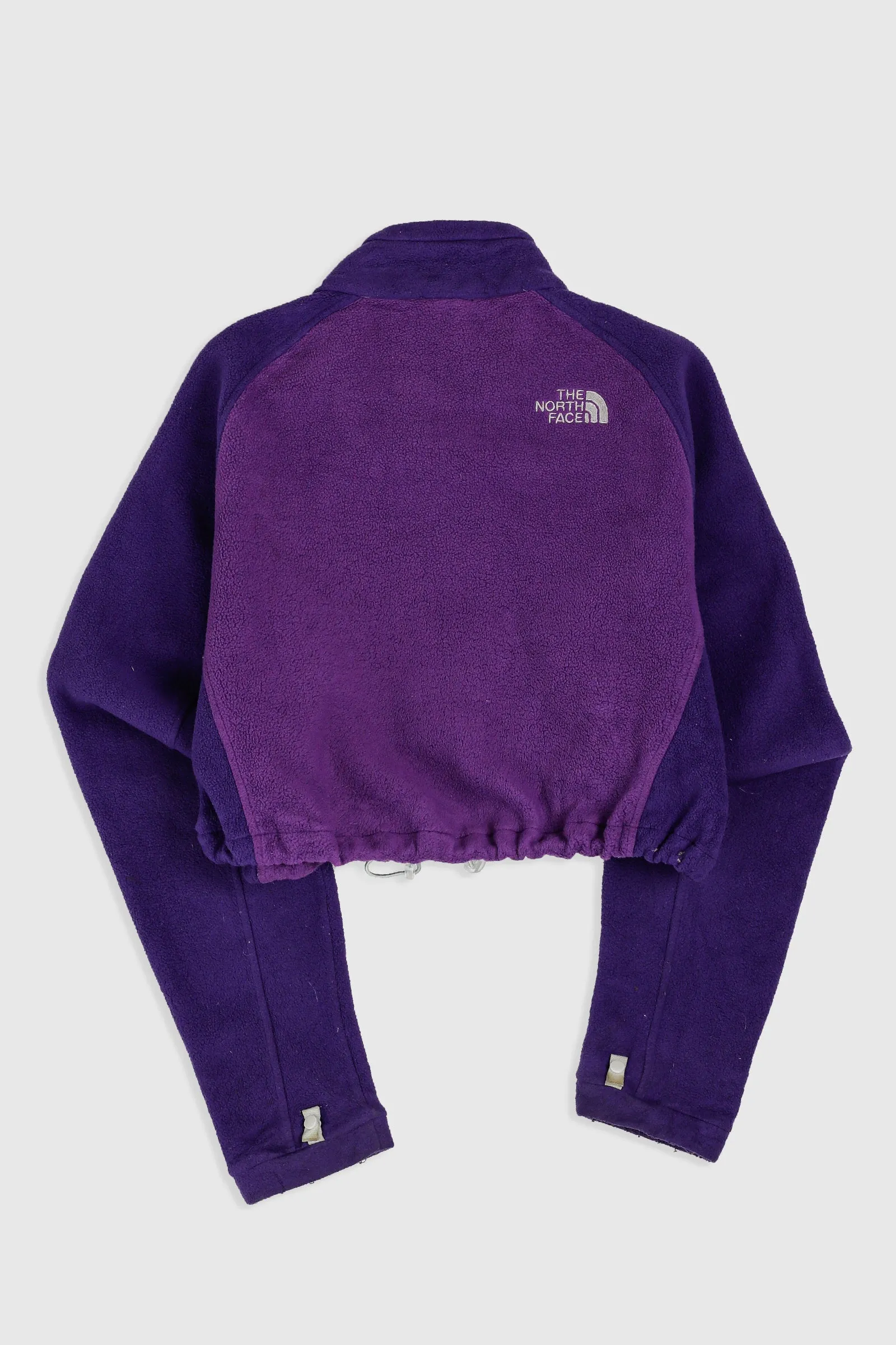 Rework North Face Crop Fleece Jacket - XL