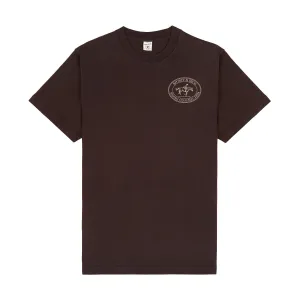 Riding Club Tee 'Chocolate'