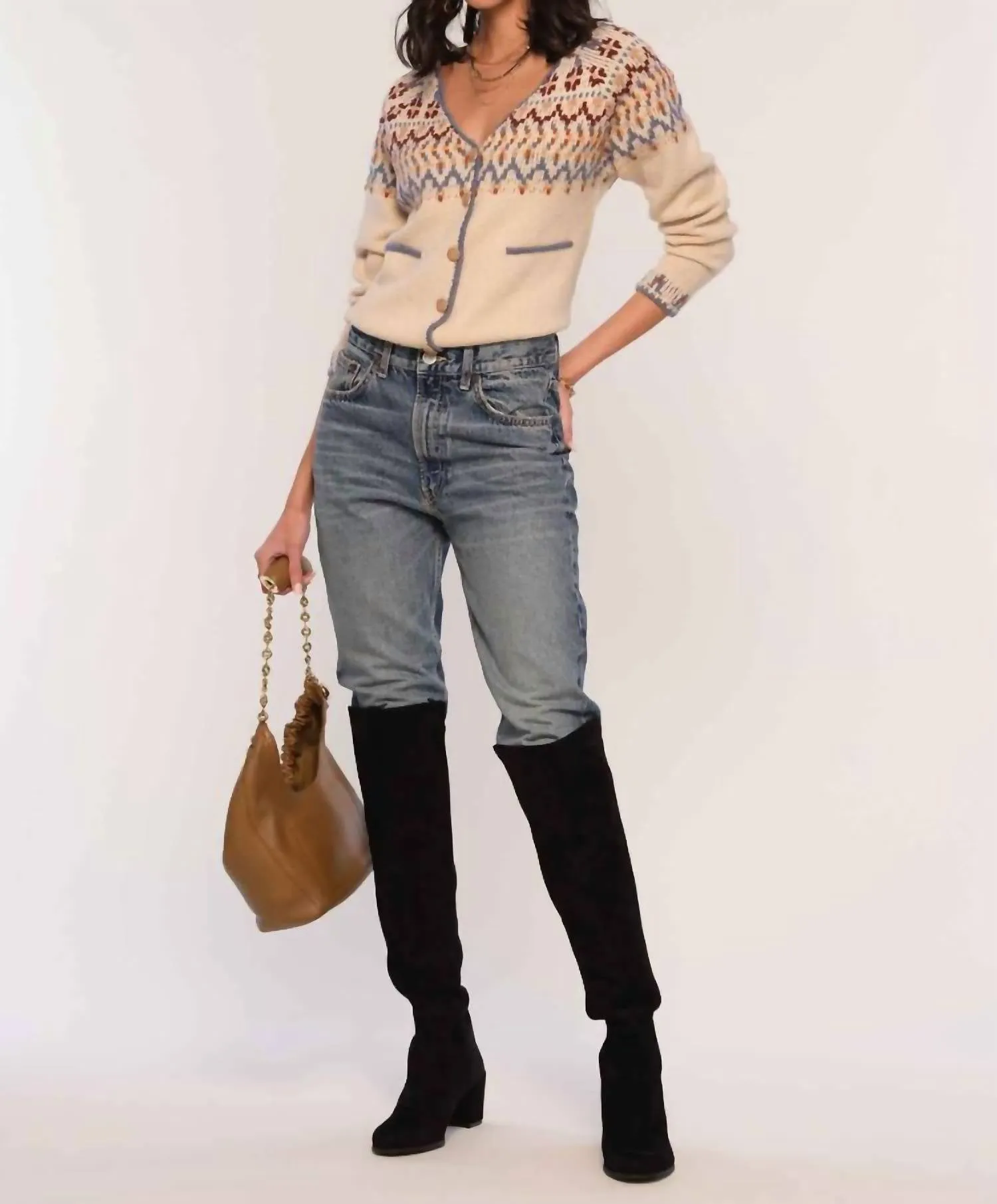 Rima Cardigan In Oat