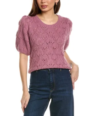 Saltwater Luxe Pointelle Sweater