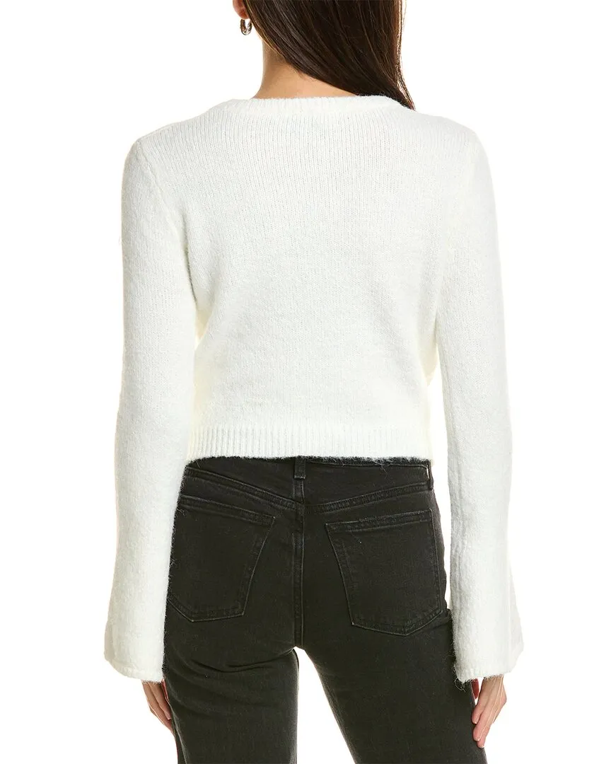 SERENETTE Fuzzy Crop Sweater