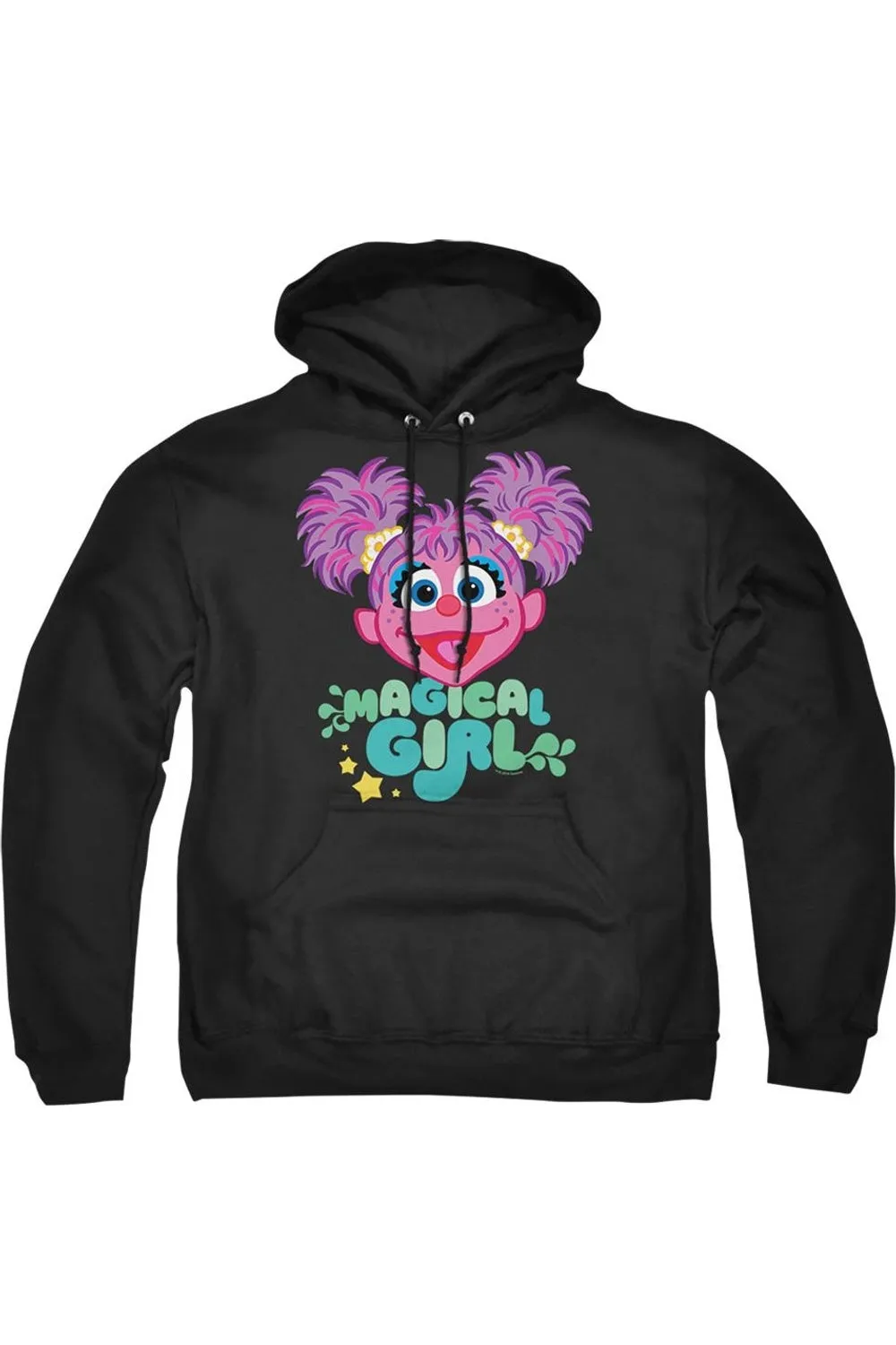 Sesame Street Scribble Head Adult Pull Over Hoodie