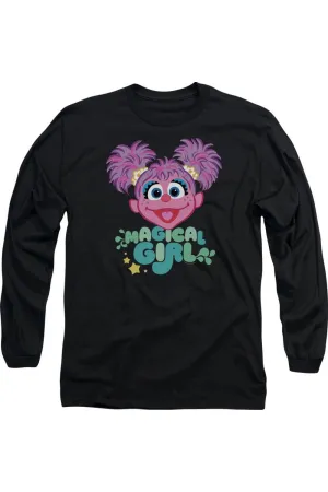 Sesame Street Scribble Head Long Sleeve Adult Tee / T-Shirt