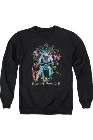 Shazam Movie Sins Adult Crewneck Sweatshirt