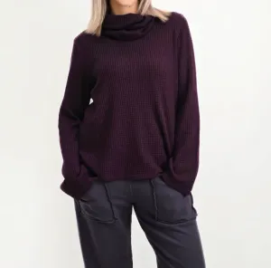 Slim Knit Sweater In Pulm