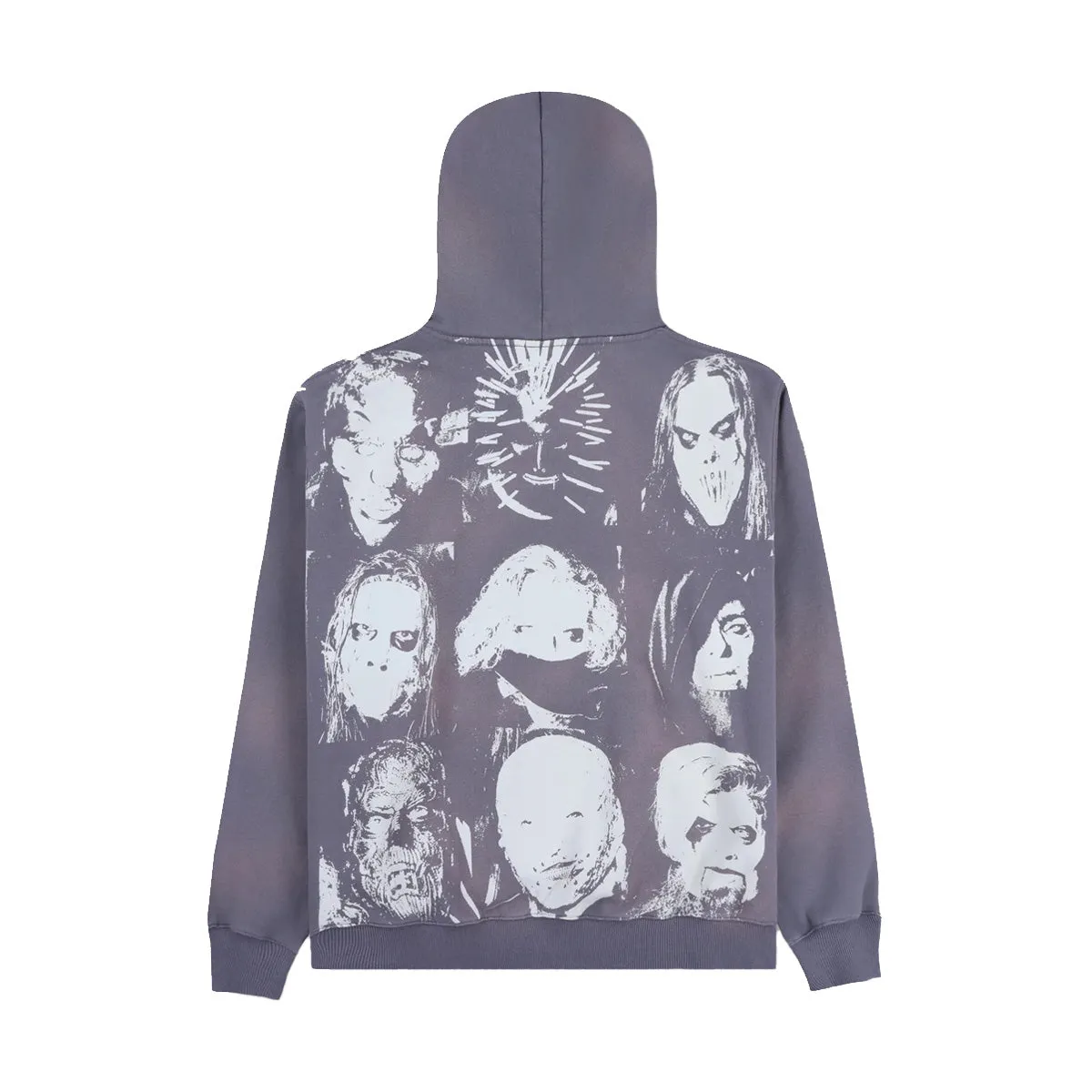   Slipknot Nonagram Zip Hoodie 'Smoke'