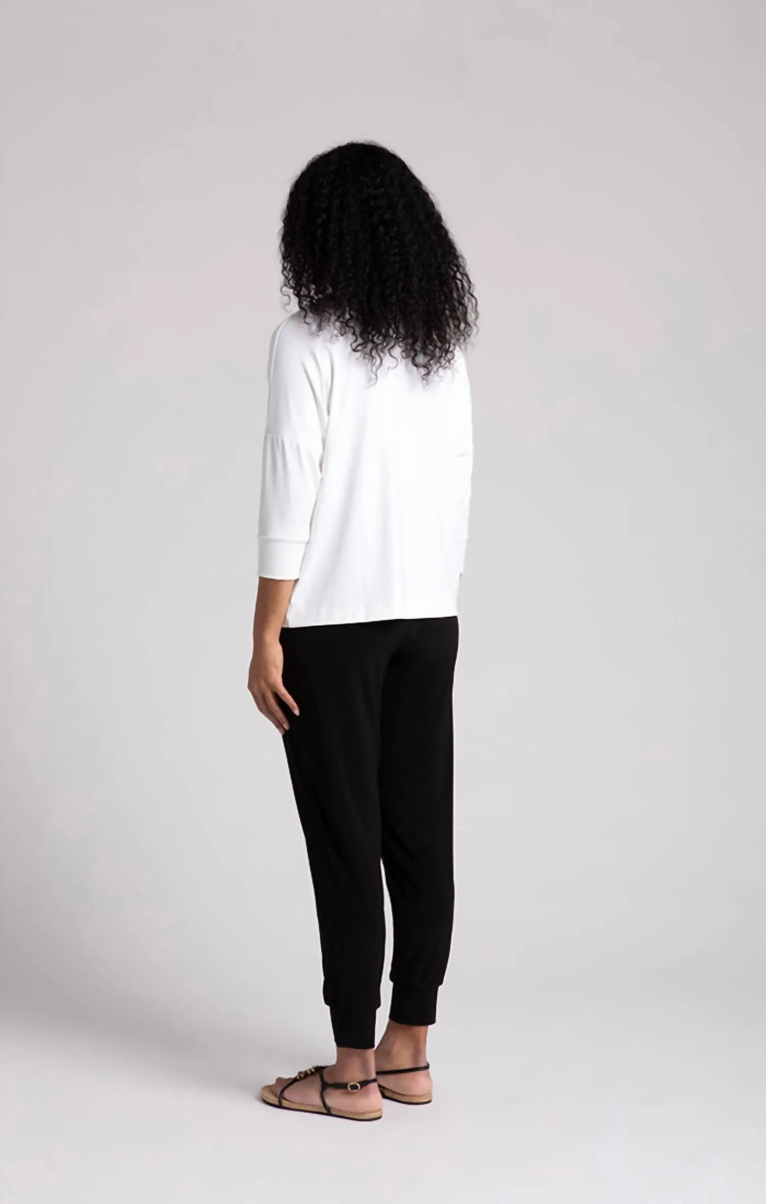 Slouch Sweatshirt In White