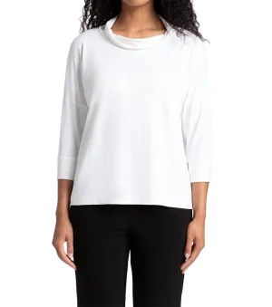 Slouch Sweatshirt In White