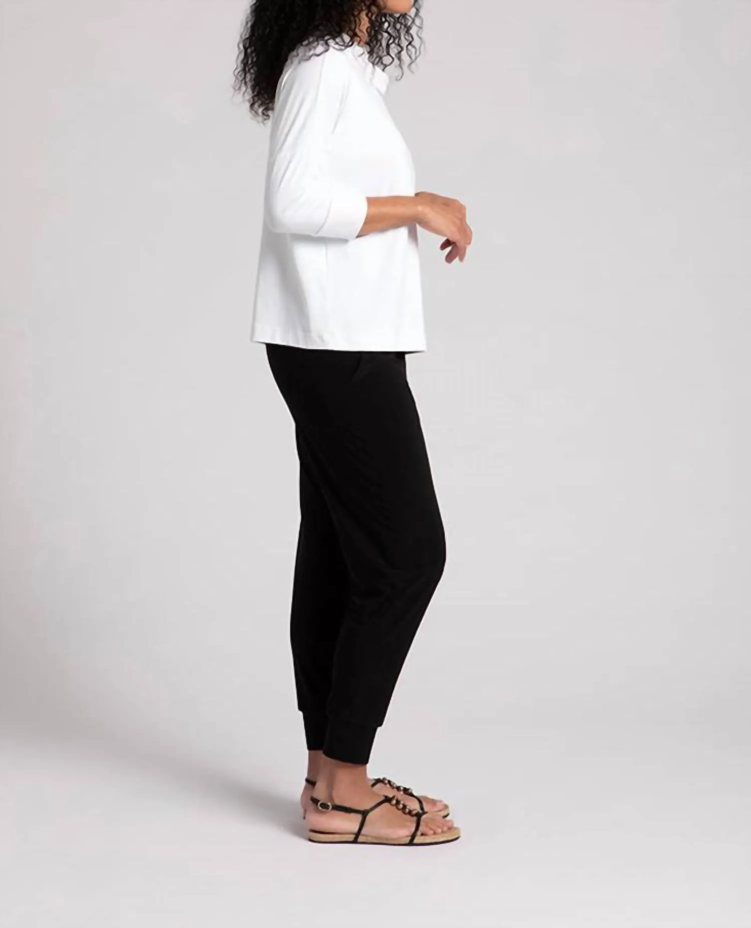 Slouch Sweatshirt In White