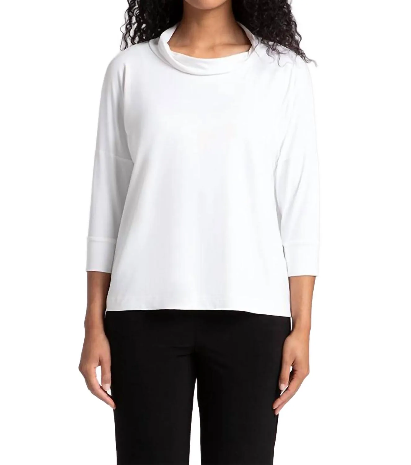 Slouch Sweatshirt In White