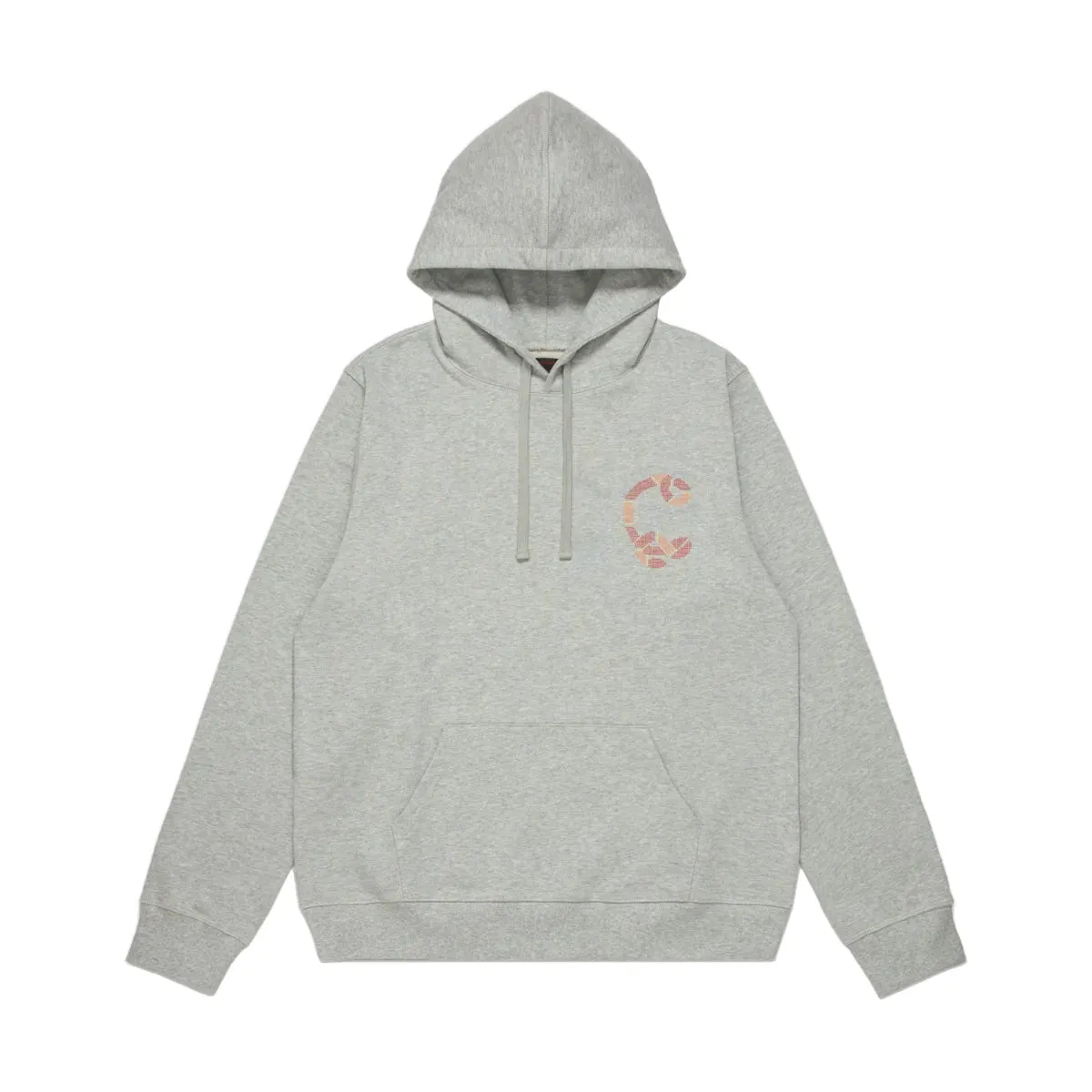 Snake Print Hoodie 'Grey'