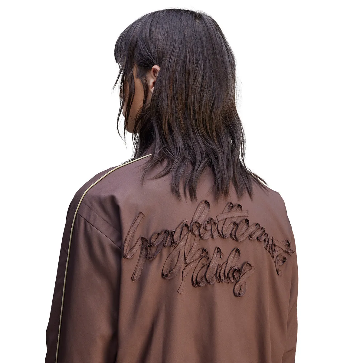   Song For The Mute Spring Woven Jacket 'Brown'