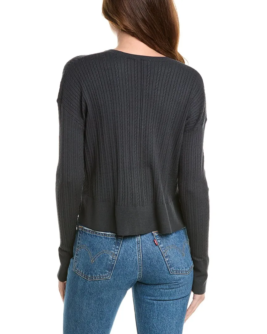 Splendid Veronica Cable Sweater