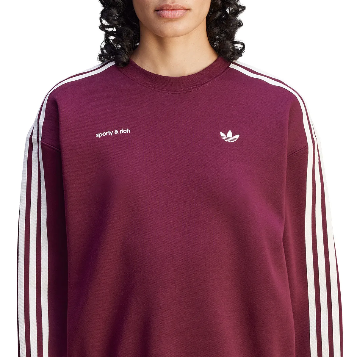   Sporty & Rich Sweatshirt 'Merlot'
