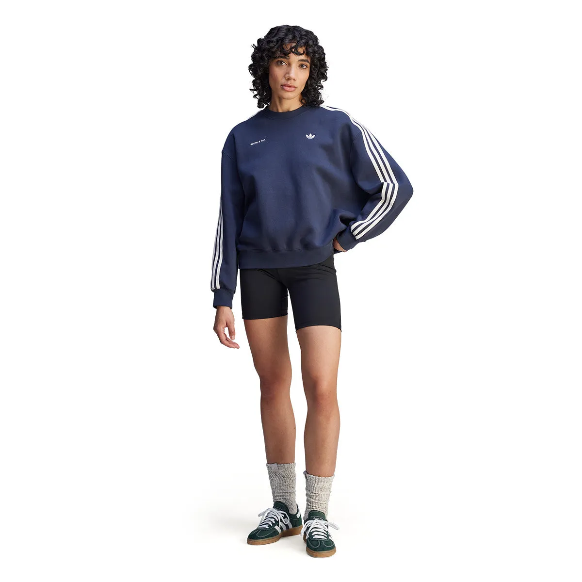   Sporty & Rich Sweatshirt 'Navy'