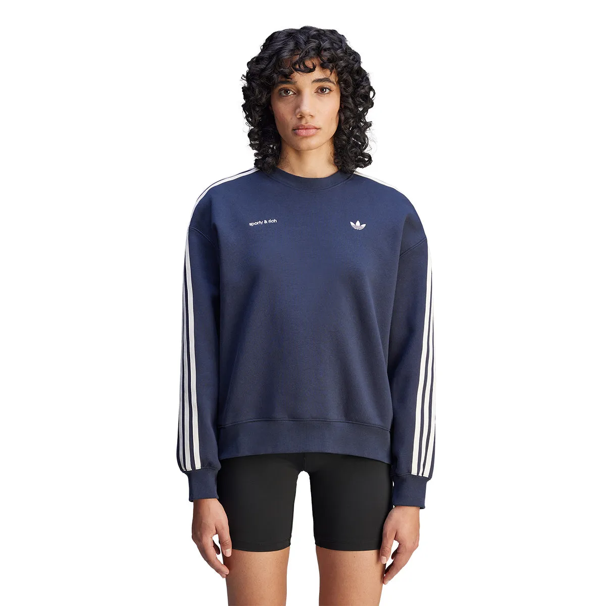   Sporty & Rich Sweatshirt 'Navy'
