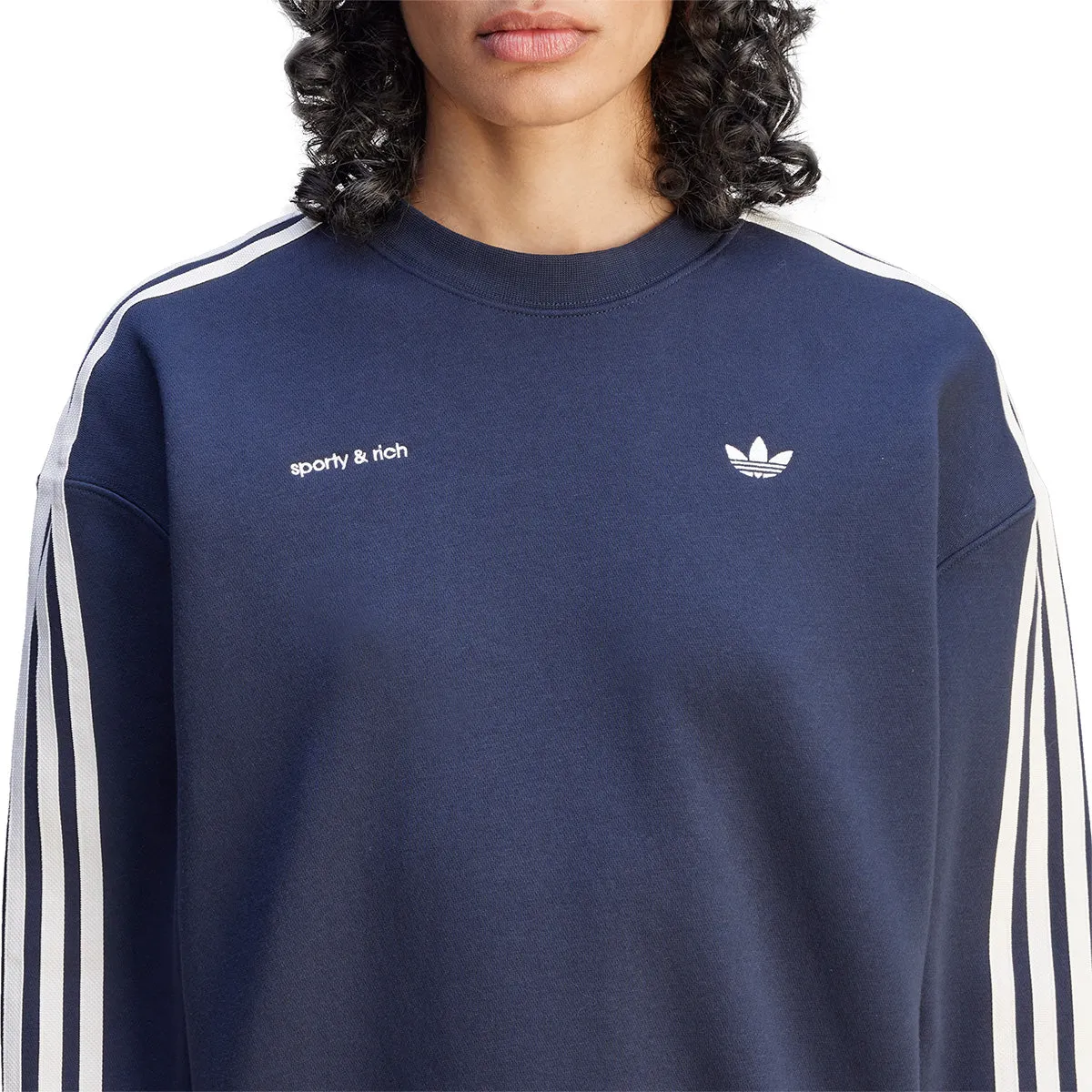   Sporty & Rich Sweatshirt 'Navy'