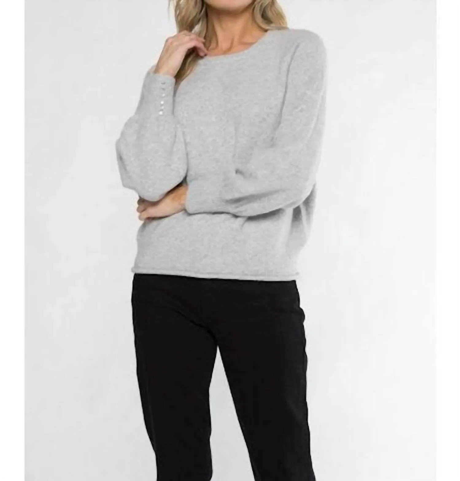 Stanley Sweater In Heather Grey