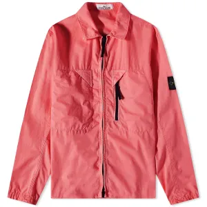 Stone Island Brushed Cotton Overshirt