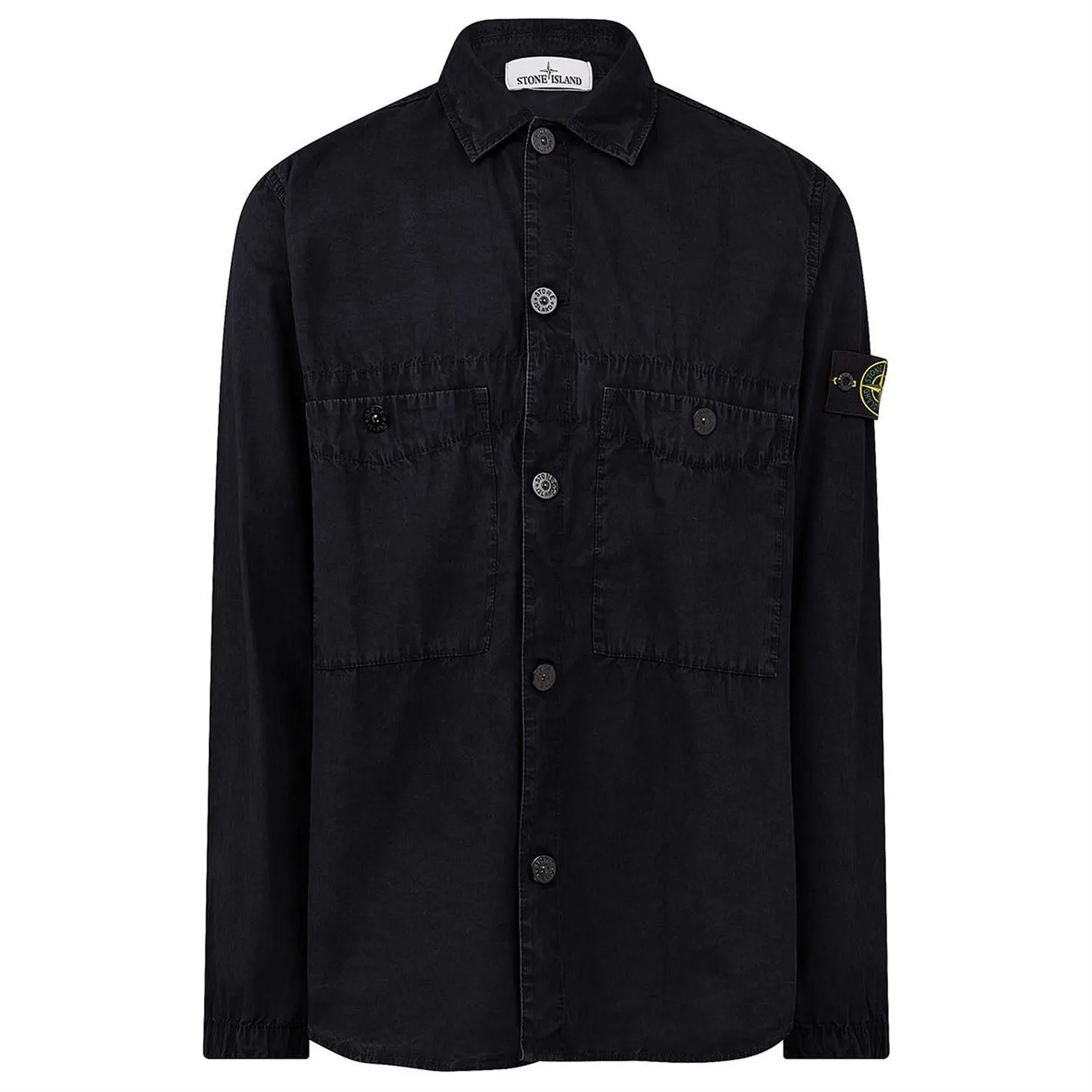 Stone Island Brushed Cotton Overshirt