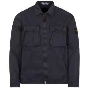 Stone Island Navy Double Pocket Overshirt