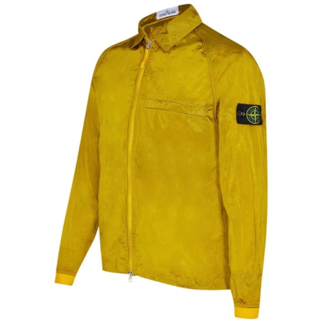 Stone Island Nylon Metal Yellow Overshirt