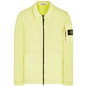 Stone Island Yellow Zip Overshirt