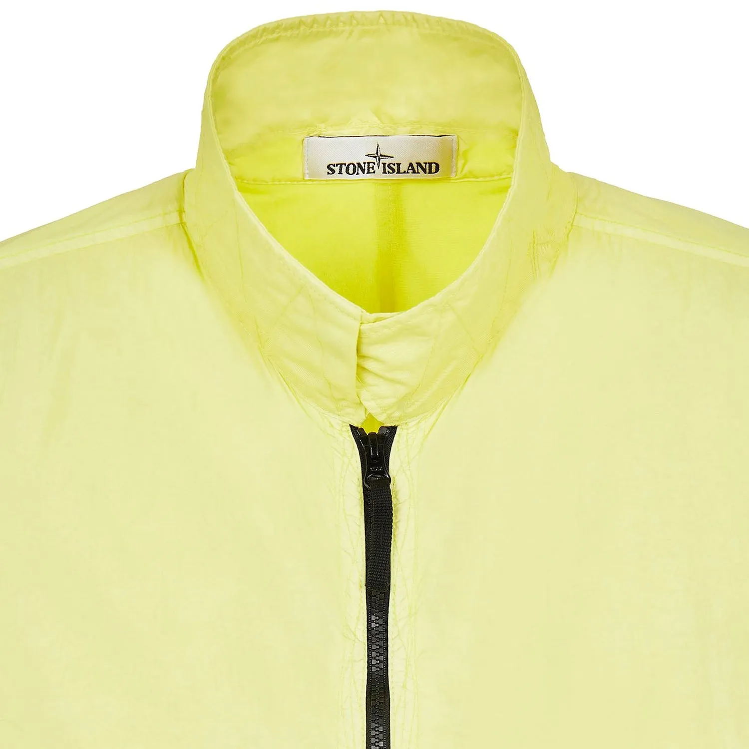 Stone Island Yellow Zip Overshirt