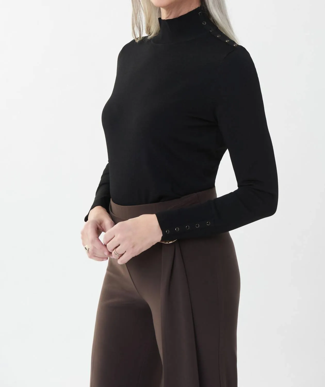 Studded Sweater In Black