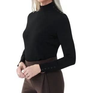 Studded Sweater In Black